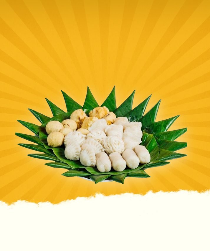 Aneka pempek Tince siap saji