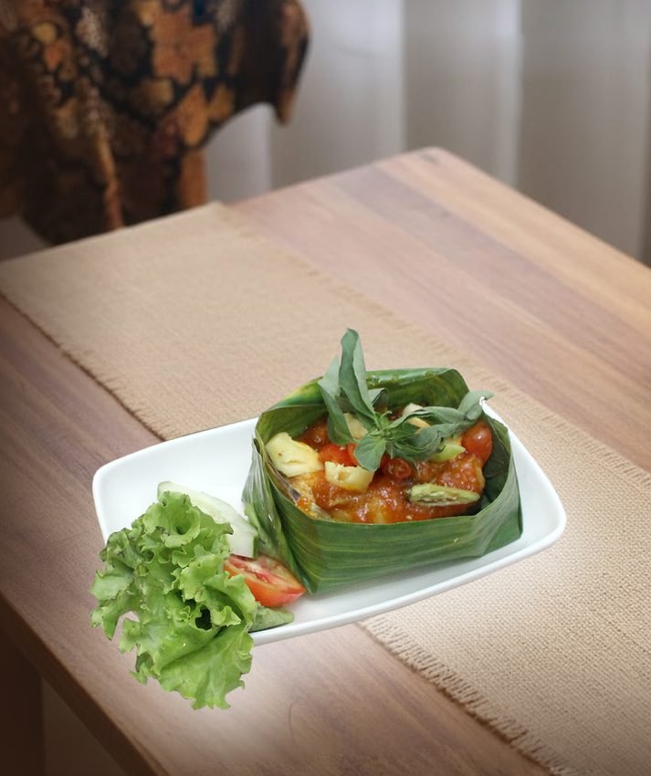 Brengkes Udang Tempoyak