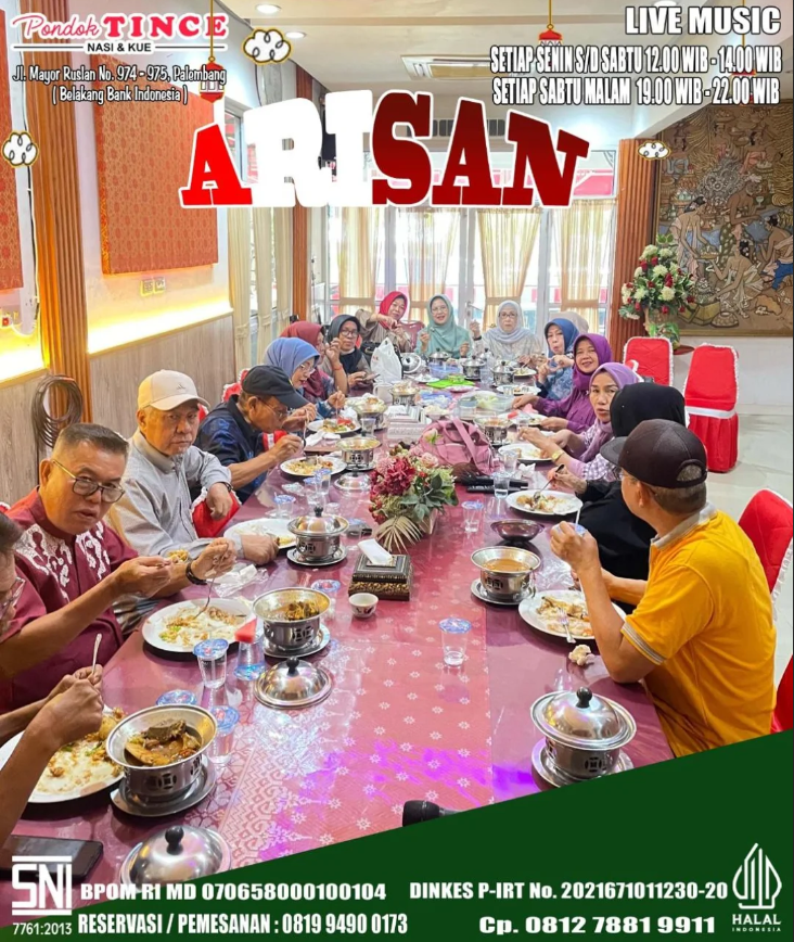 Family time yuk di #pondoktince sambil arisan..