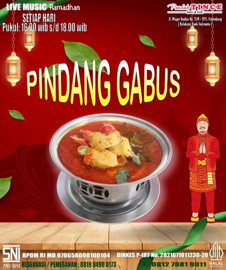Peh besok siang ke #pondoktince #palembang